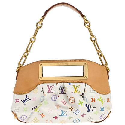 Louis Vuitton White Monogram Multicolor Judy PM Handbag M40257
