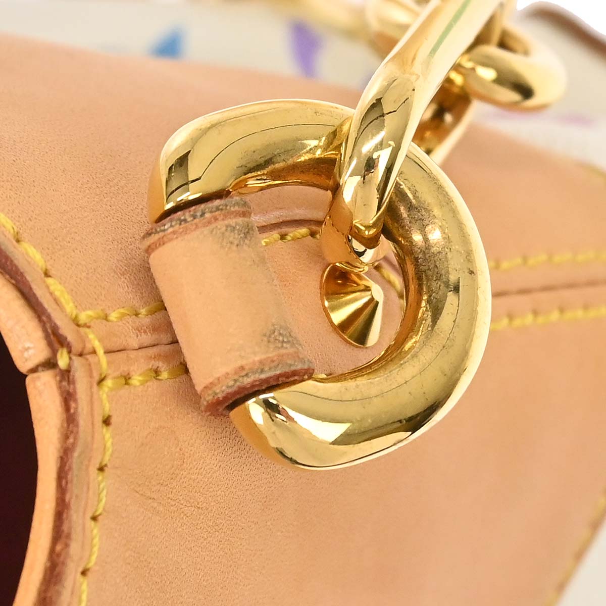 Louis Vuitton White Monogram Multicolor Judy PM Handbag M40257