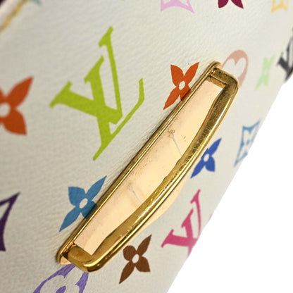 Louis Vuitton 2008 White Monogram Multicolor Beverly MM Handbag M40203