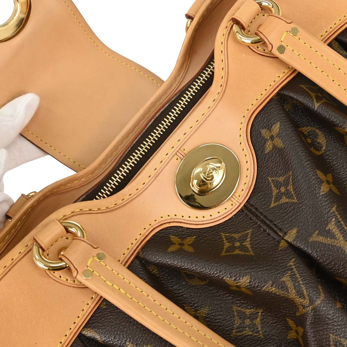 Louis Vuitton Monogram Boetie MM Tote Handbag M45714