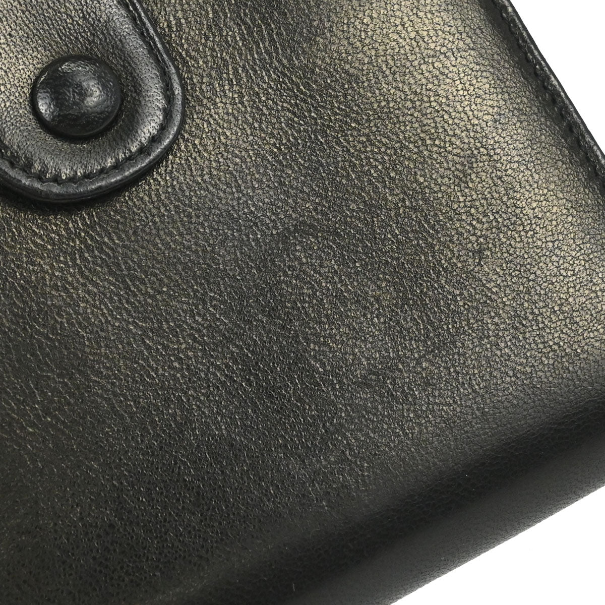 Chanel 1994-1996 Bifold Wallet Black Lambskin