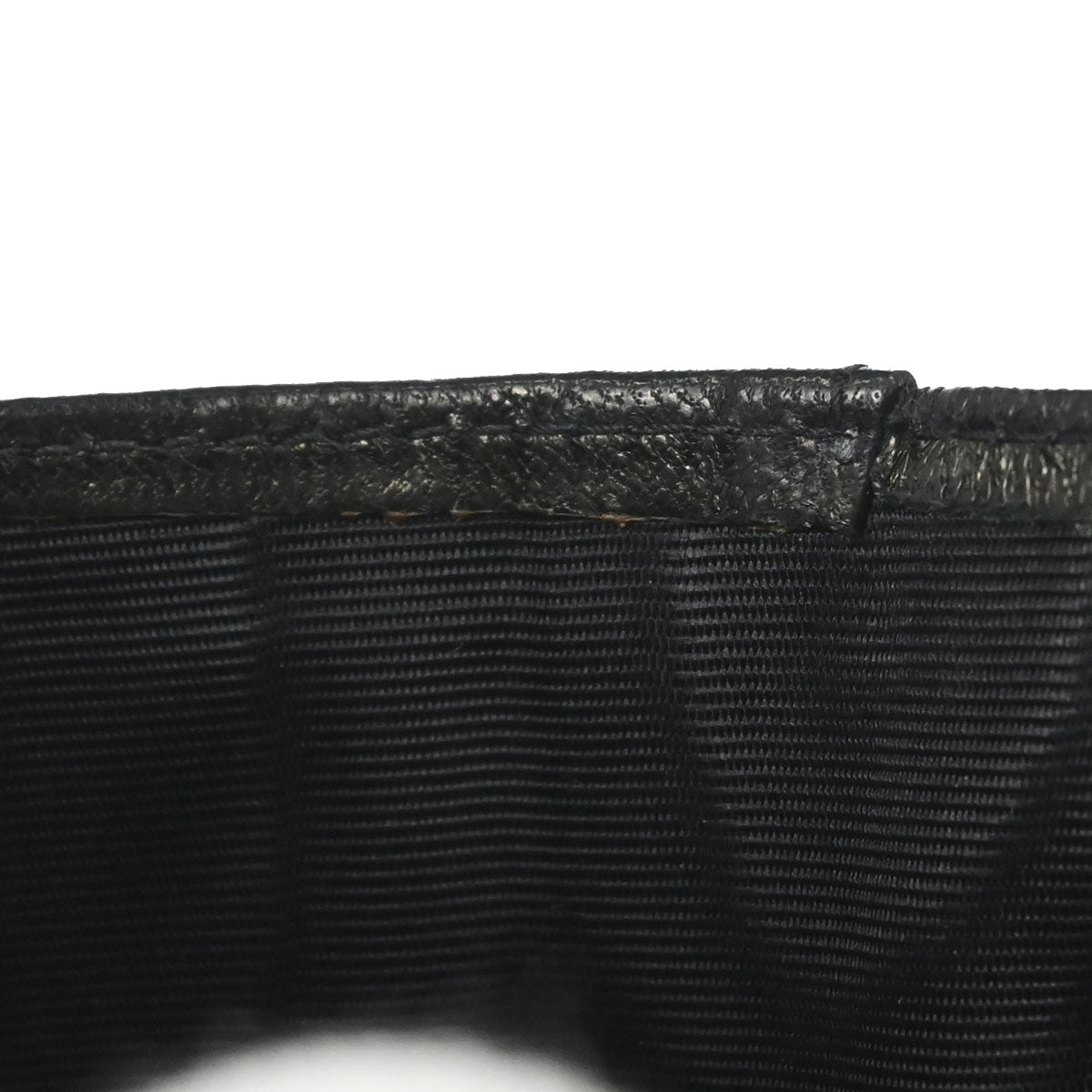 Chanel 1994-1996 Bifold Wallet Black Lambskin