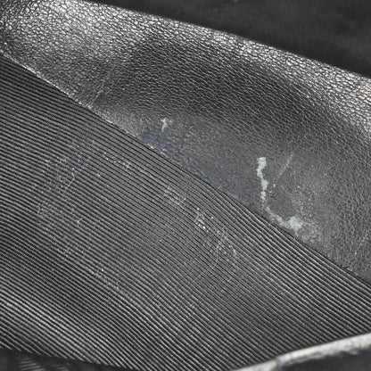 Chanel Black Lambskin Bicolore Long Bifold Wallet