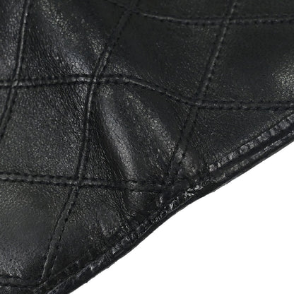 Chanel Black Lambskin Bicolore Long Bifold Wallet