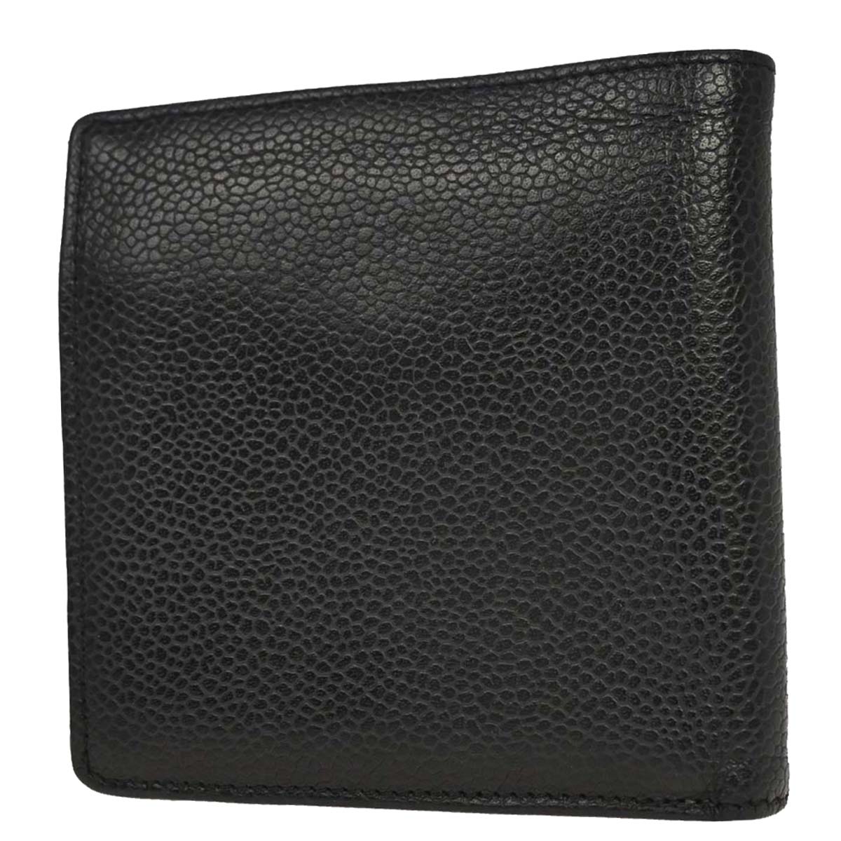 Chanel Black Caviar Skin Bifold Wallet