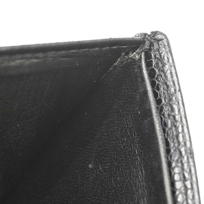 Chanel Black Caviar Skin Bifold Wallet