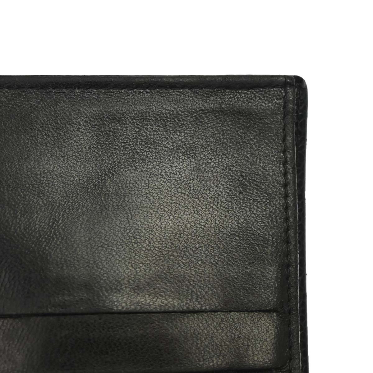 Chanel Black Caviar Skin Bifold Wallet