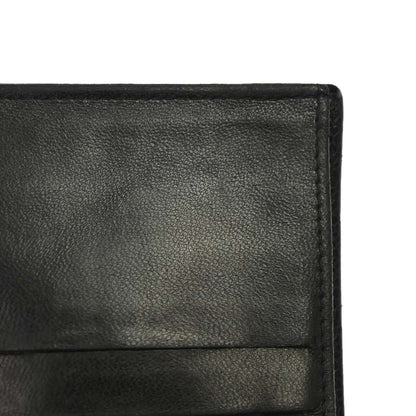 Chanel Black Caviar Skin Bifold Wallet