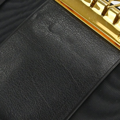 Chanel 1994-1996 Key Case Black Caviar Skin Small Good