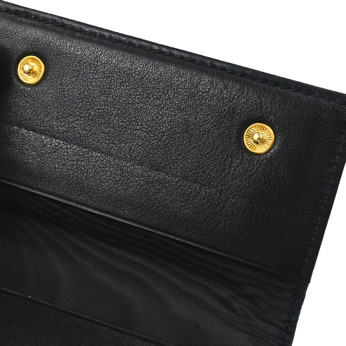 Chanel 1994-1996 Key Case Black Caviar Skin Small Good