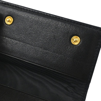 Chanel 1994-1996 Key Case Black Caviar Skin Small Good