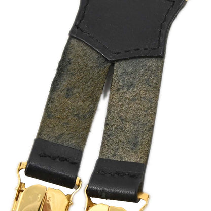 Chanel Black Suspenders 15 Small Good