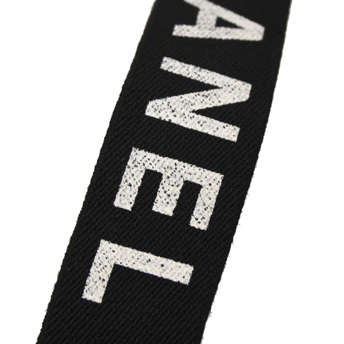 Chanel Black Suspenders 15 Small Good