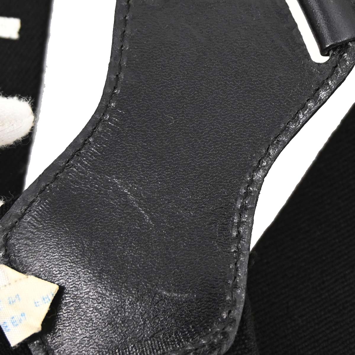 Chanel Black Suspenders 15 Small Good