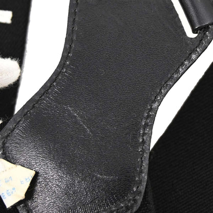 Chanel Black Suspenders 15 Small Good