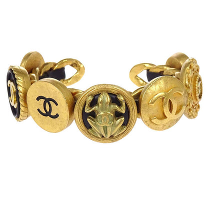 Chanel Gold Bracelet Bangle Accessories 95P