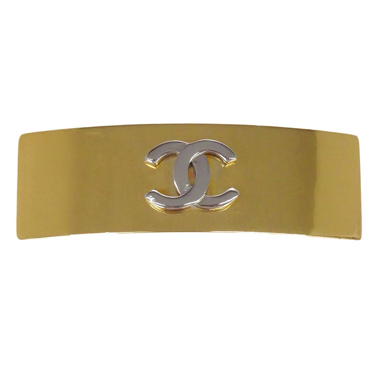 Chanel Barrette Hair Accessories Gold 71/98P