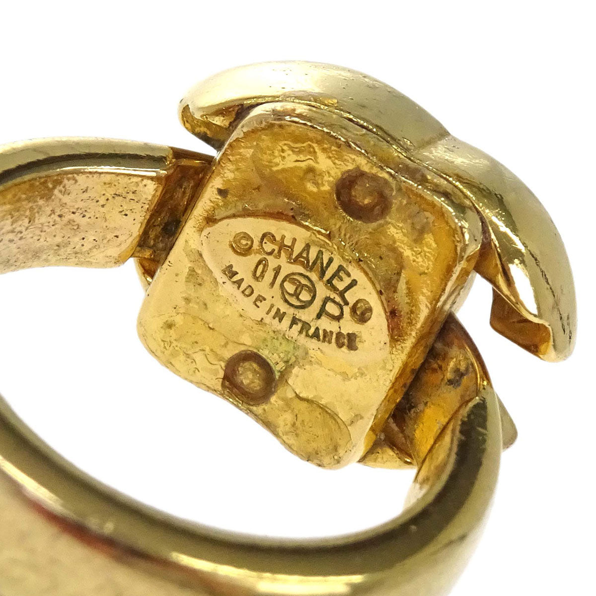 Chanel CC Ring Gold #53 01P