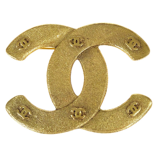 Chanel CC Brooch Pin Gold 1263/29