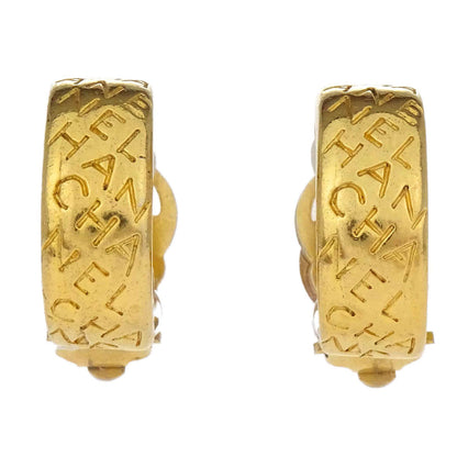 Chanel Hoop Clip-On Earrings Gold