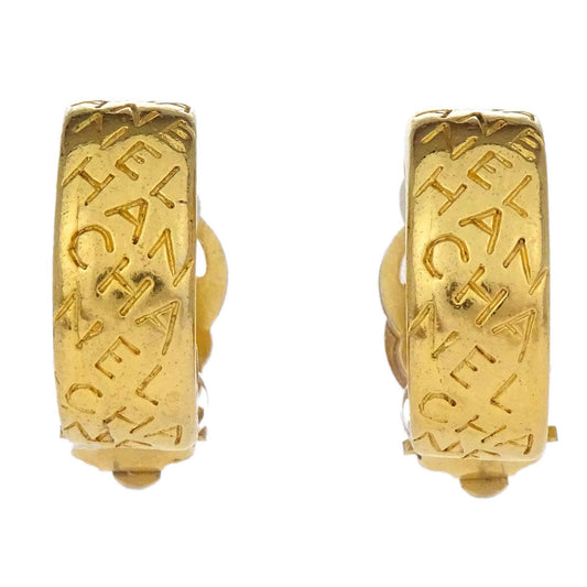 Chanel Hoop Clip-On Earrings Gold