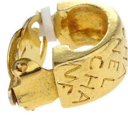 Chanel Hoop Clip-On Earrings Gold