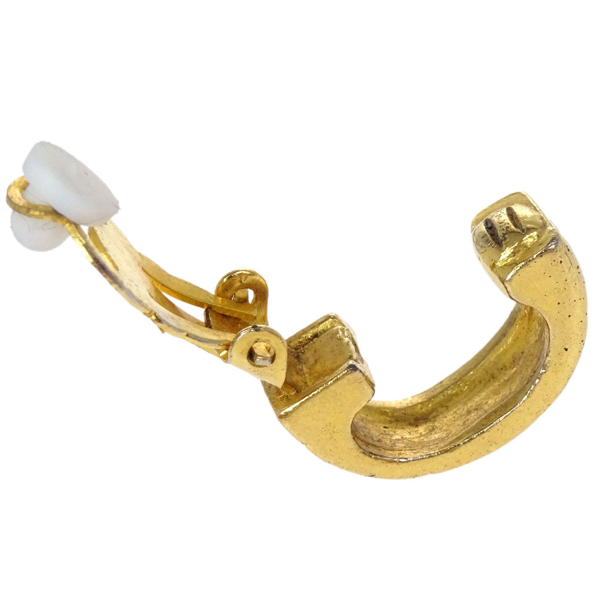 Chanel Hoop Clip-On Earrings Gold