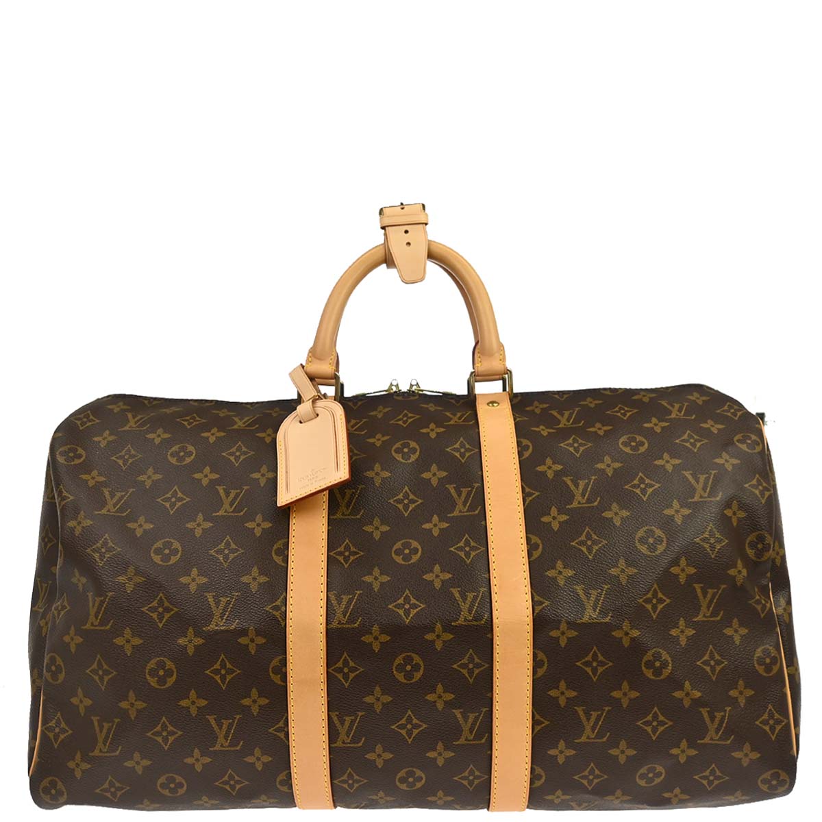 Louis Vuitton 2003 Monogram Keepall 50 Duffle Travel Handbag M41426
