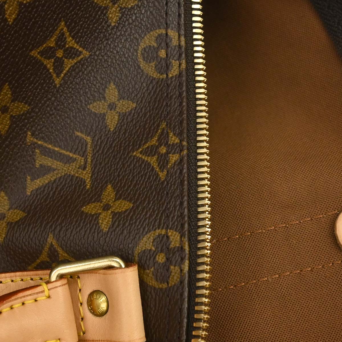 Louis Vuitton 2003 Monogram Keepall 50 Duffle Travel Handbag M41426