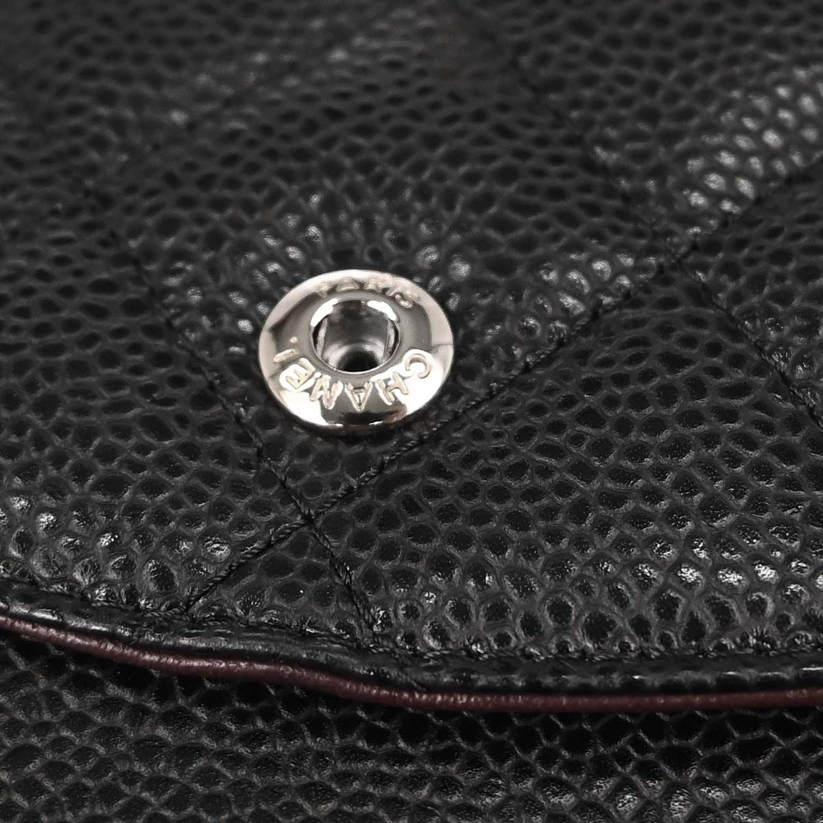 Chanel 2015-2016 Black Caviar Skin Jumbo Classic Double Flap Shoulder Bag