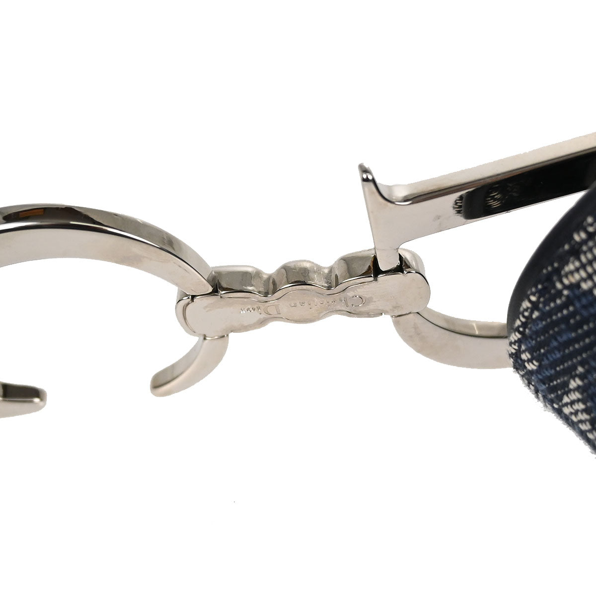 Christian Dior Navy Trotter Saddle Handbag