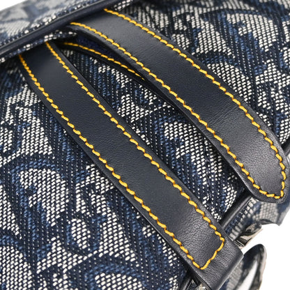 Christian Dior Navy Trotter Saddle Handbag