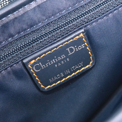 Christian Dior Navy Trotter Saddle Handbag