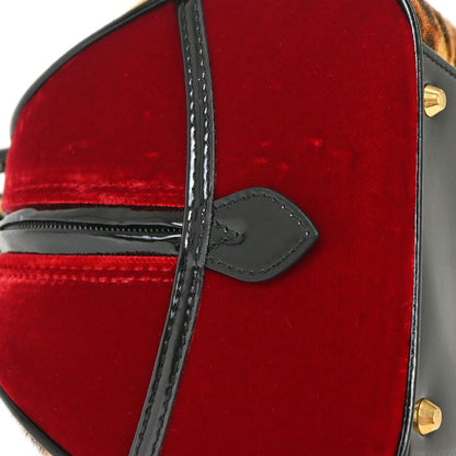 Christian Dior Brown Pony Hair Gambler Dice Handbag