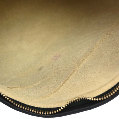 Bottega Veneta Black Lambskin Intrecciato Hobo Handbag