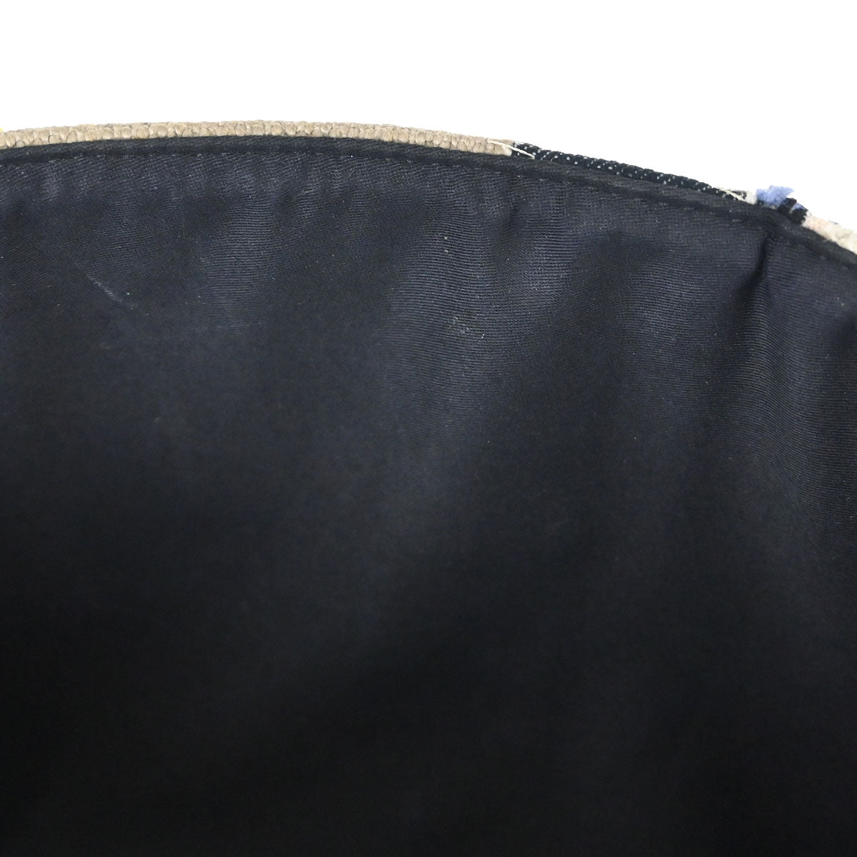 Chanel 2010-2011 Beige Tweed Patchwork Jumbo Shoulder Bag