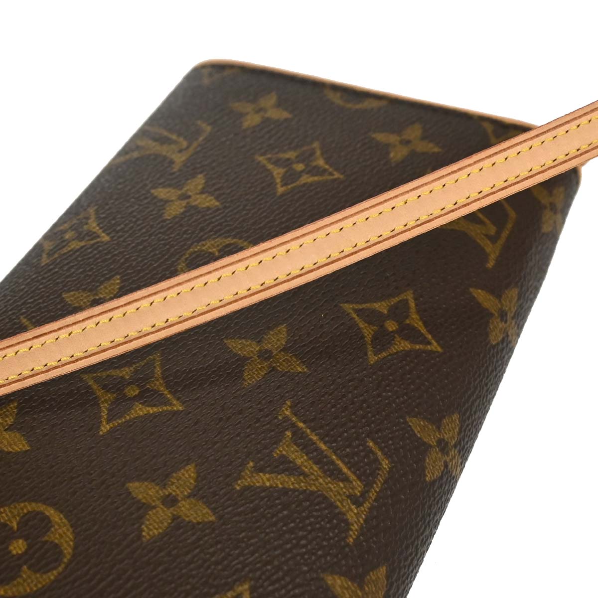 Louis Vuitton 2001 Monogram Pochette Twin GM Shoulder Bag M51852
