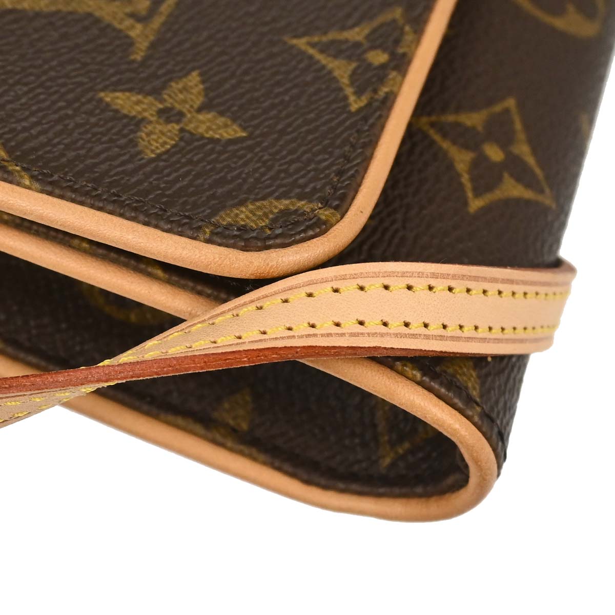 Louis Vuitton 2001 Monogram Pochette Twin GM Shoulder Bag M51852