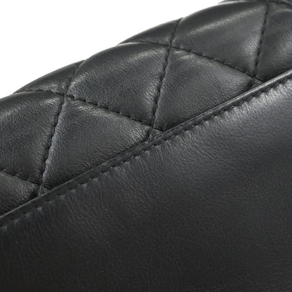 Chanel 2017-2018 Black Calfskin Small Rock My Shoulder Flap Bag 2way Shoulder Handbag