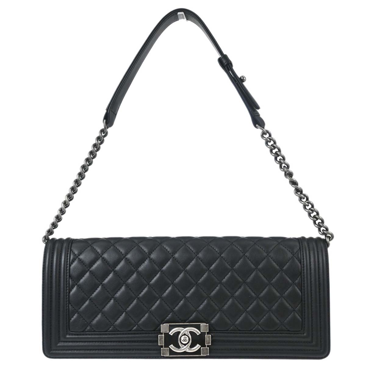 Boy Chanel 2014-2015 Black Lambskin Handbag