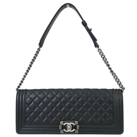 Boy Chanel 2014-2015 Black Lambskin Handbag