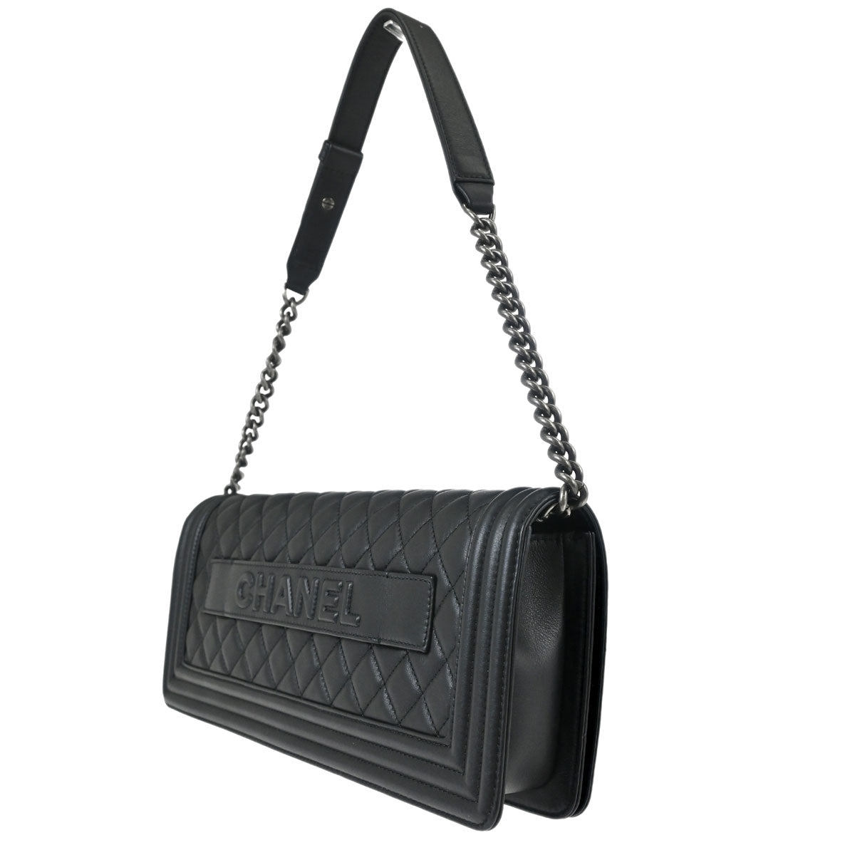 Boy Chanel 2014-2015 Black Lambskin Handbag