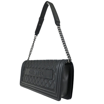 Boy Chanel 2014-2015 Black Lambskin Handbag