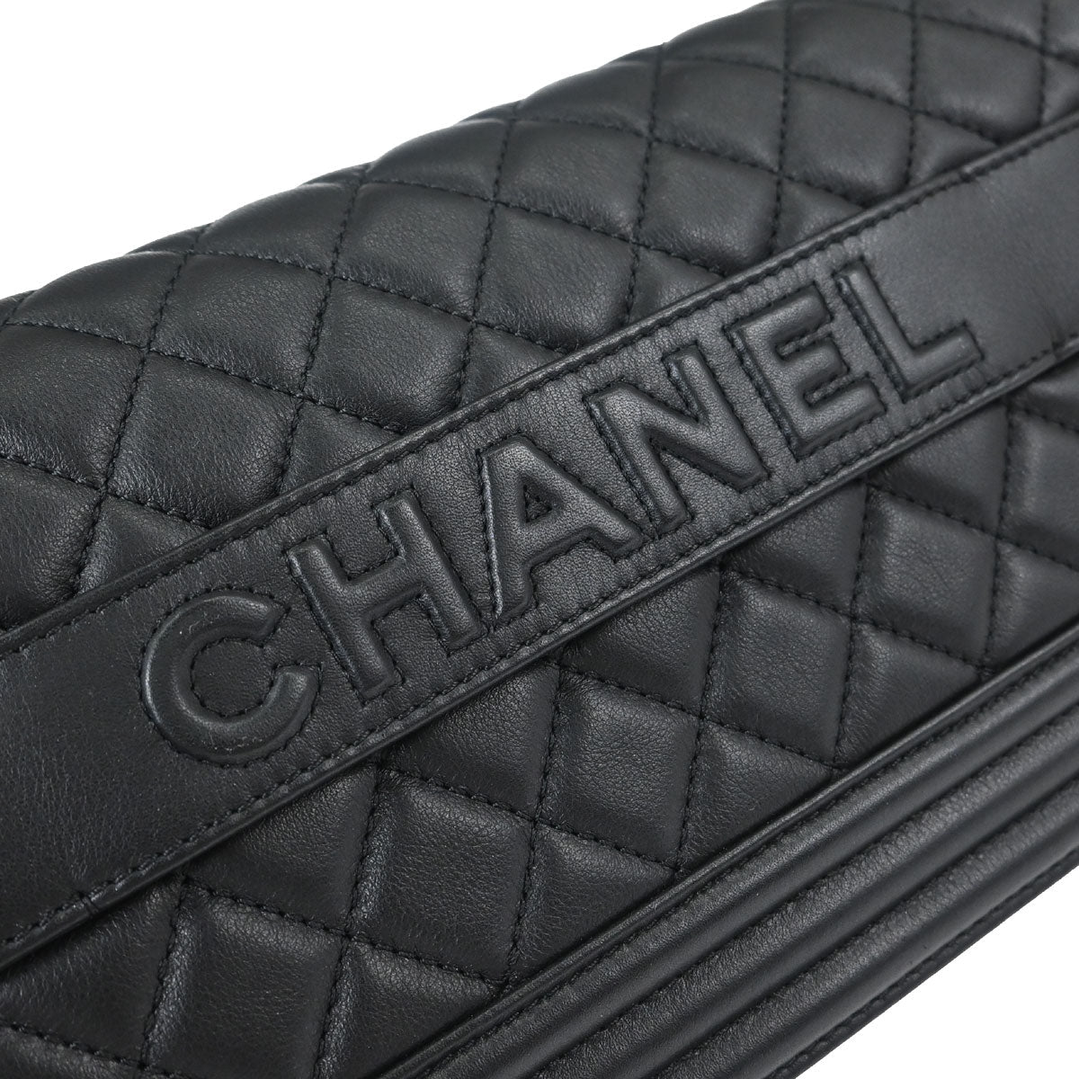 Boy Chanel 2014-2015 Black Lambskin Handbag