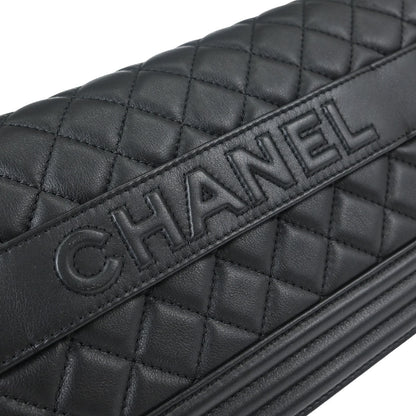 Boy Chanel 2014-2015 Black Lambskin Handbag