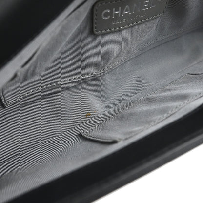Boy Chanel 2014-2015 Black Lambskin Handbag