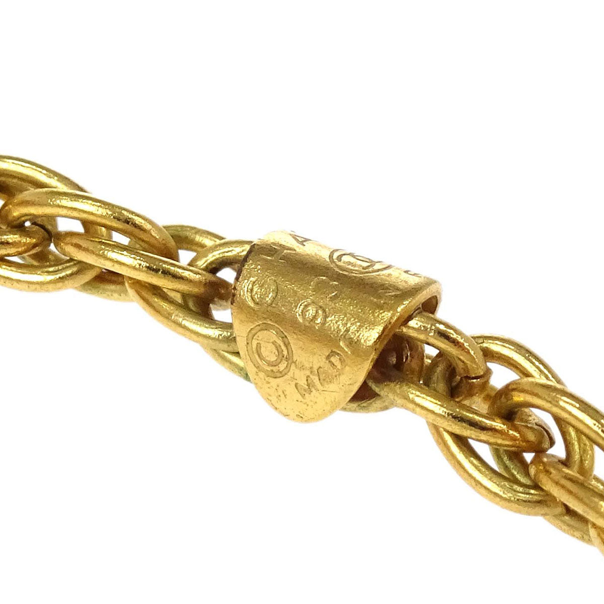 Chanel Gold CC Pendant Necklace 93P