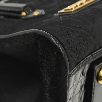 Louis Vuitton * 2006 Black Alligator Linda Limited Handbag