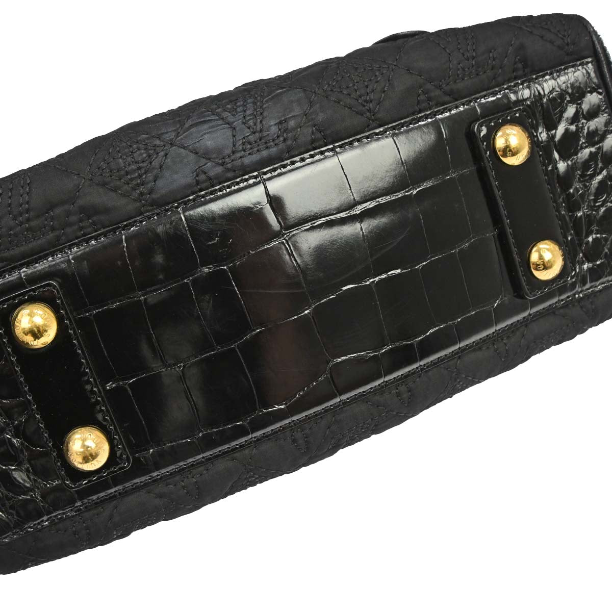 Louis Vuitton * 2006 Black Alligator Linda Limited Handbag