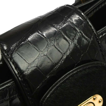 Louis Vuitton * 2006 Black Alligator Linda Limited Handbag